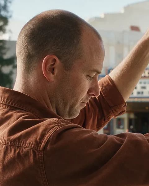 Enzo Marchetti, owner of Sequoia Lock & Key, on a Redwood City call